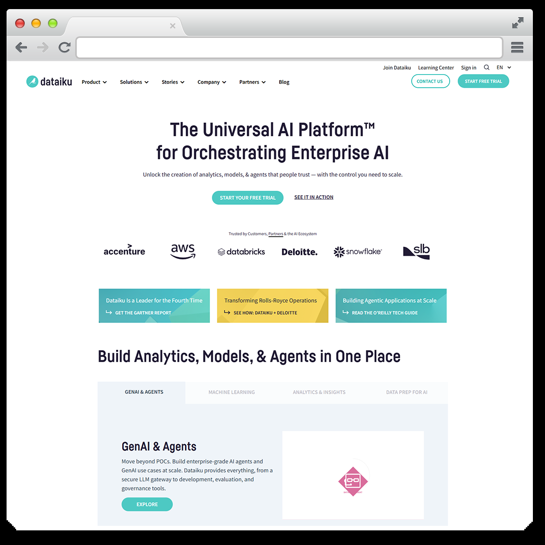 DATAIKU WEBSITE 1
